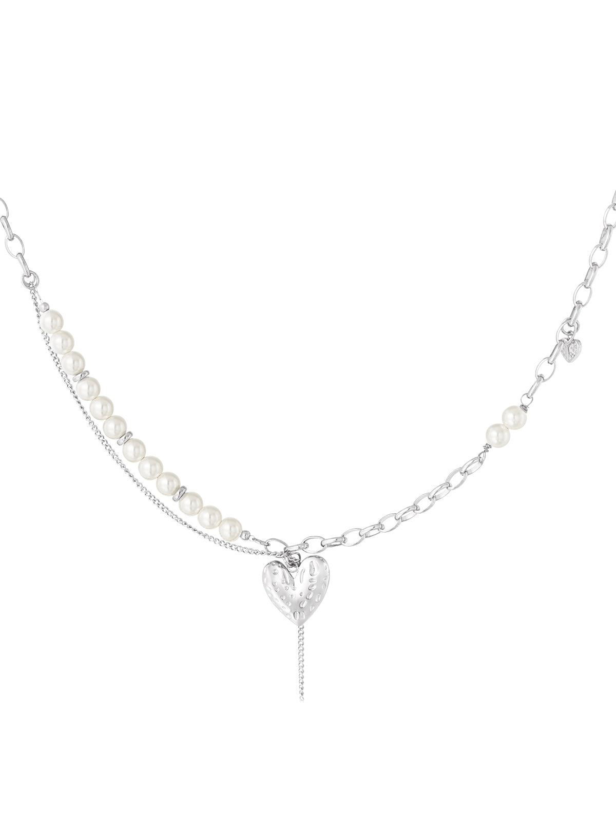 Pearl Heart Ketting