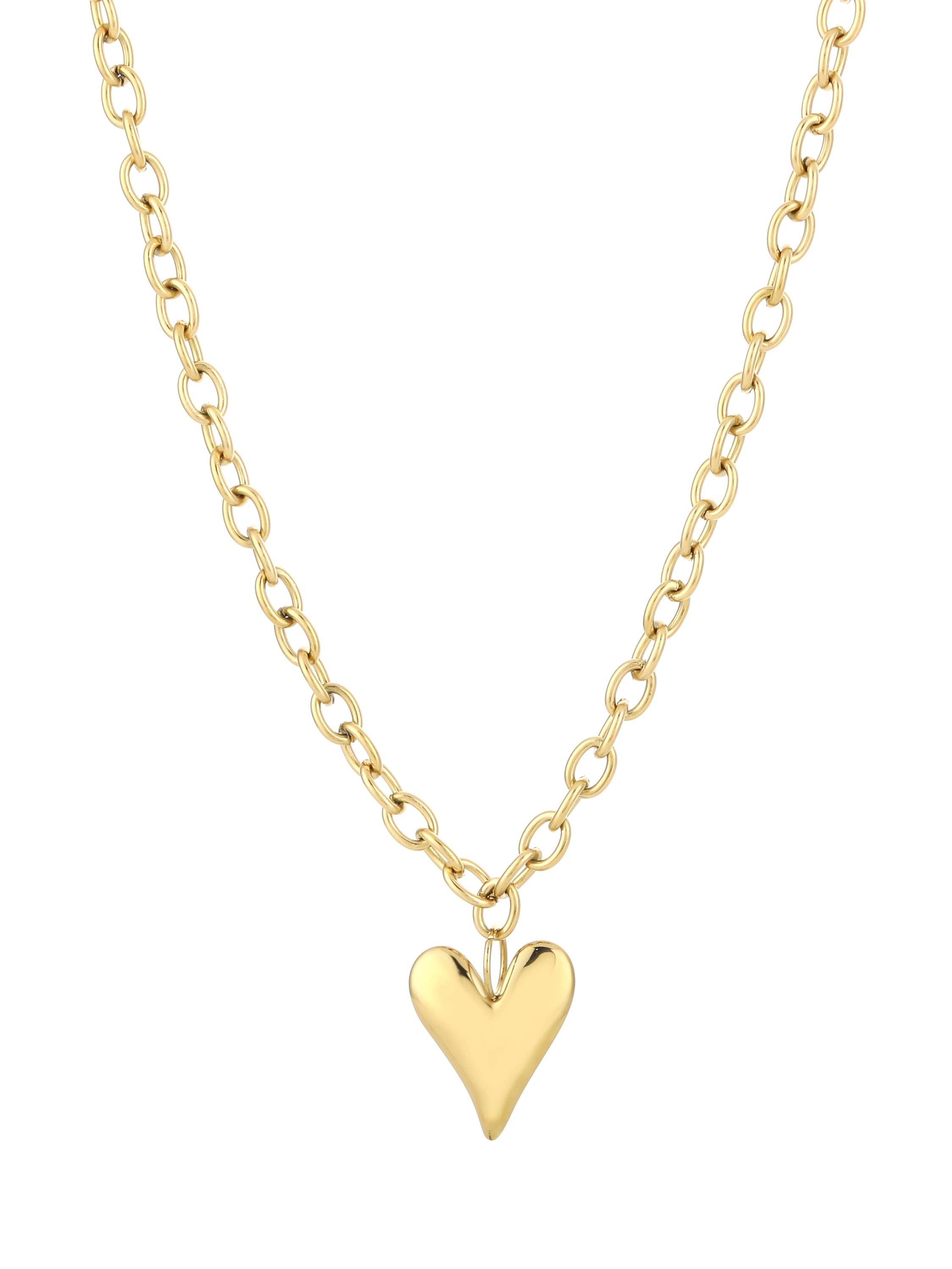 Small Heart Ketting | Goud