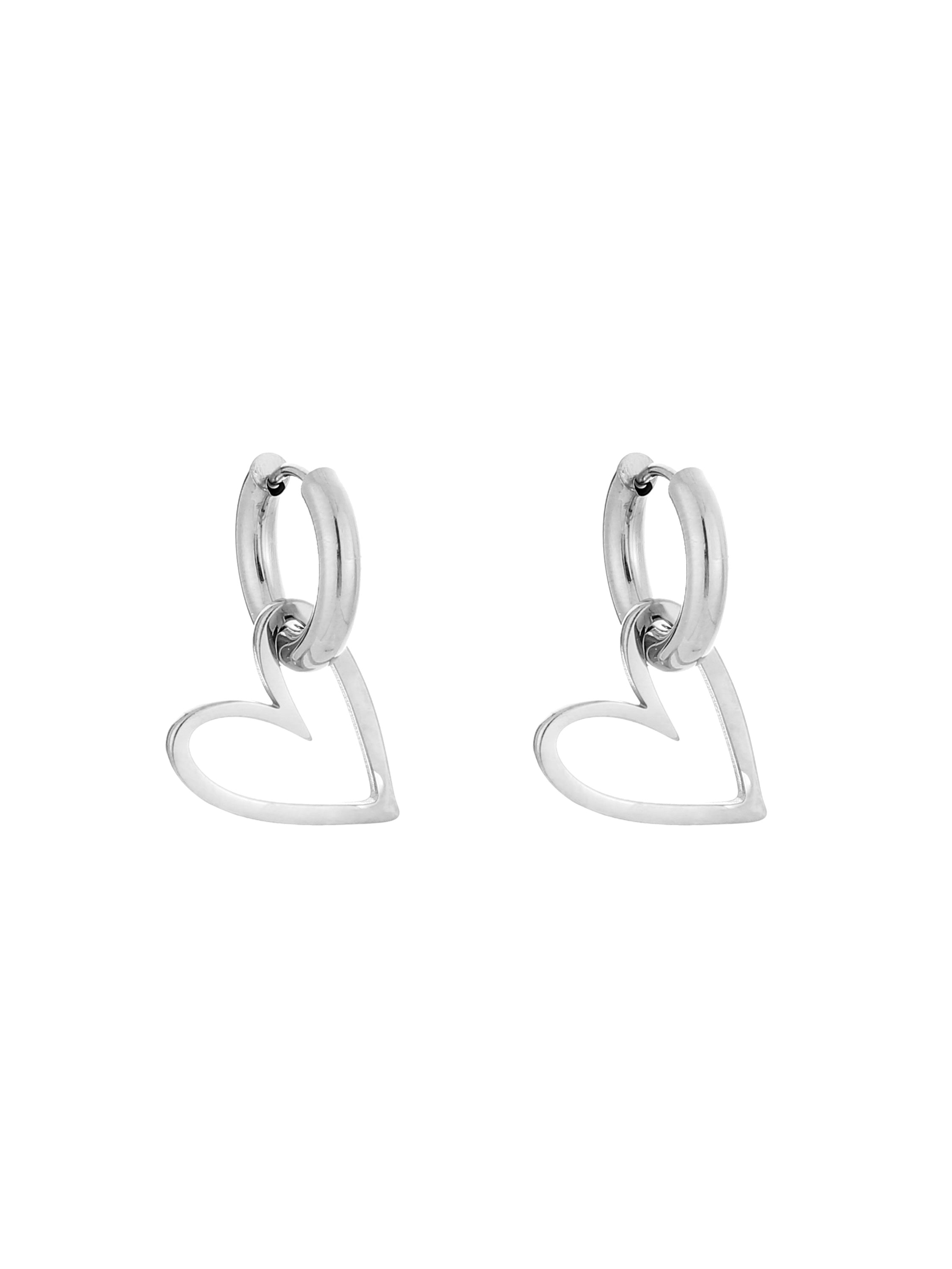 Heart Hoop Oorbellen