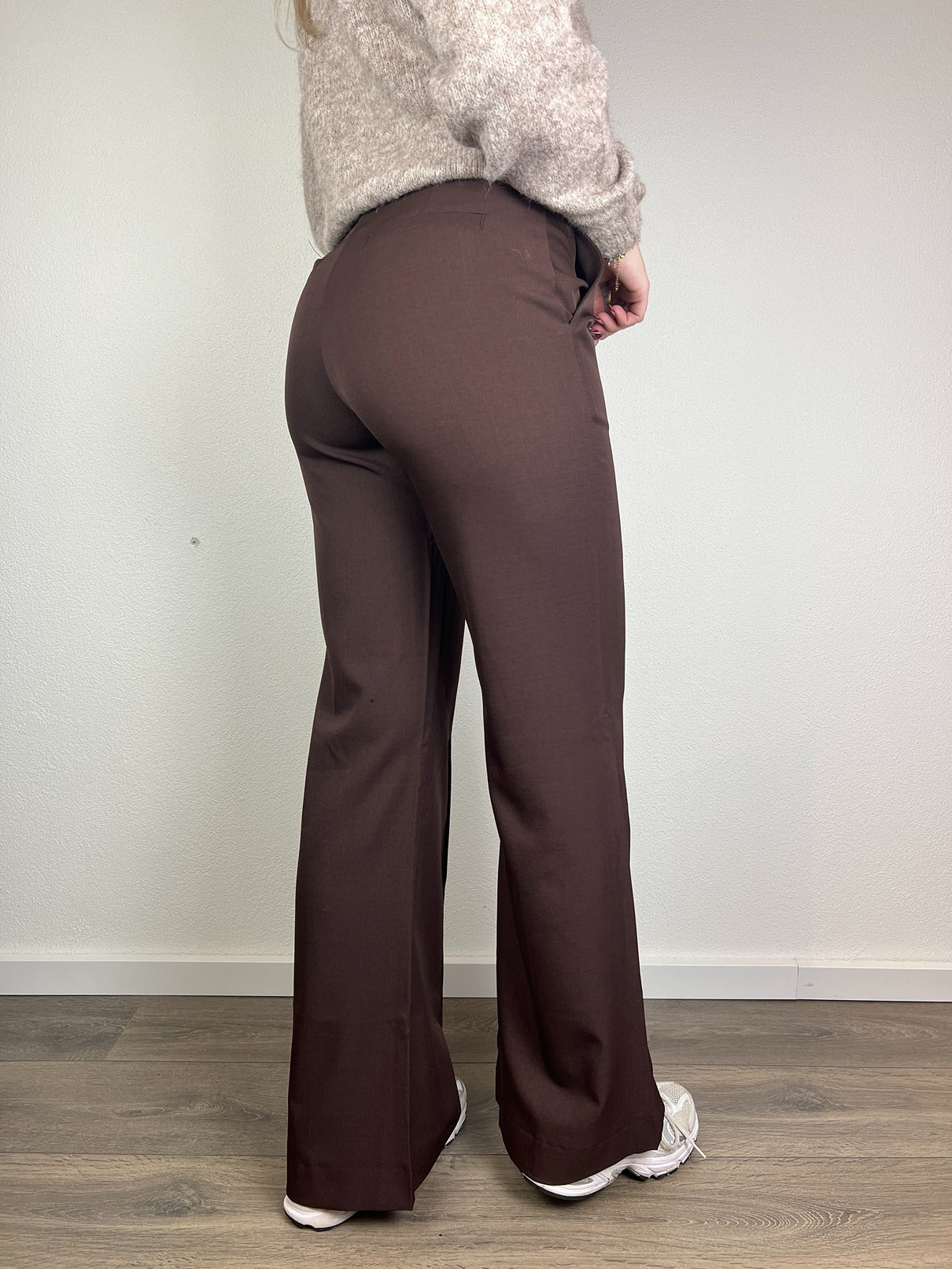 Ambika Wide Leg Pantalon | Choco