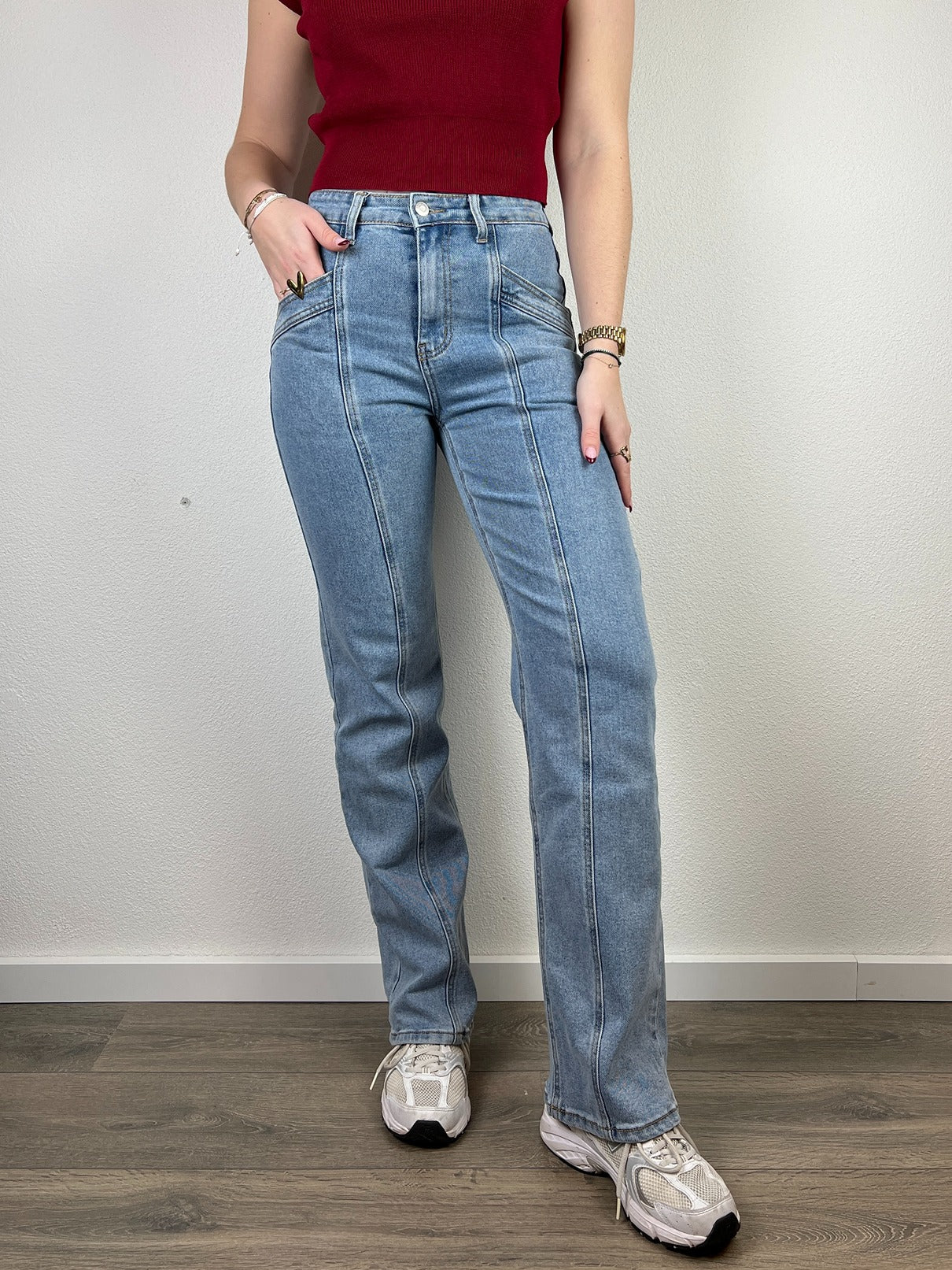 Redefined Straight Leg Jeans | Blauw