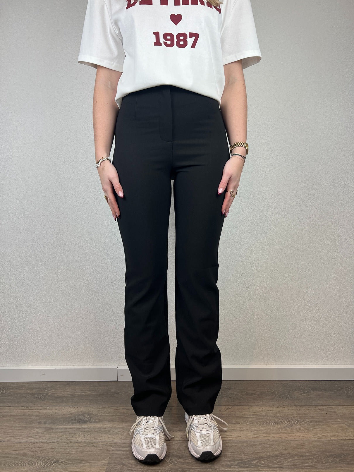 Stretch Pantalon Livia | Zwart “PRE-ORDER”