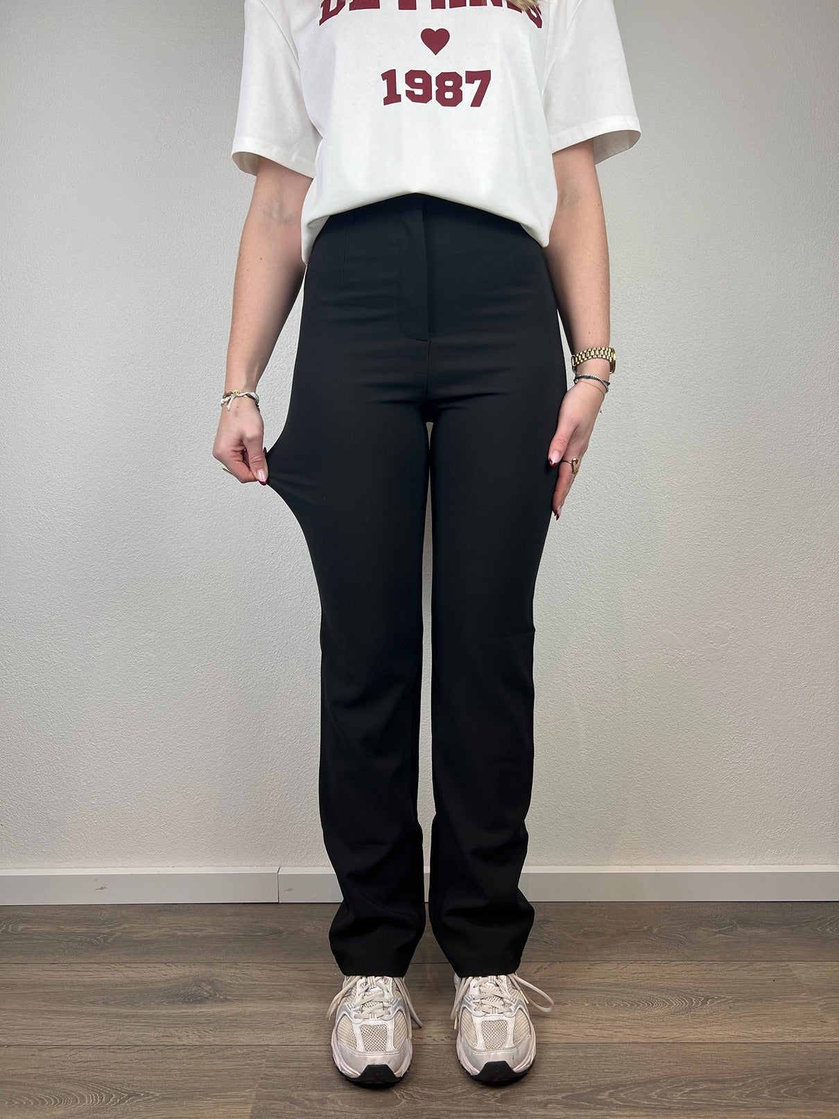 Stretch Pantalon Livia | Zwart “PRE-ORDER”