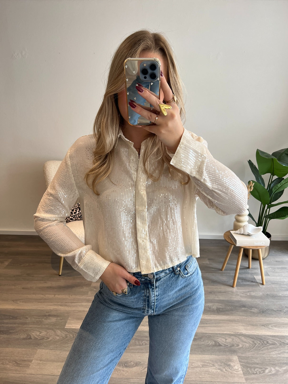 Blouse Olivia | Creme