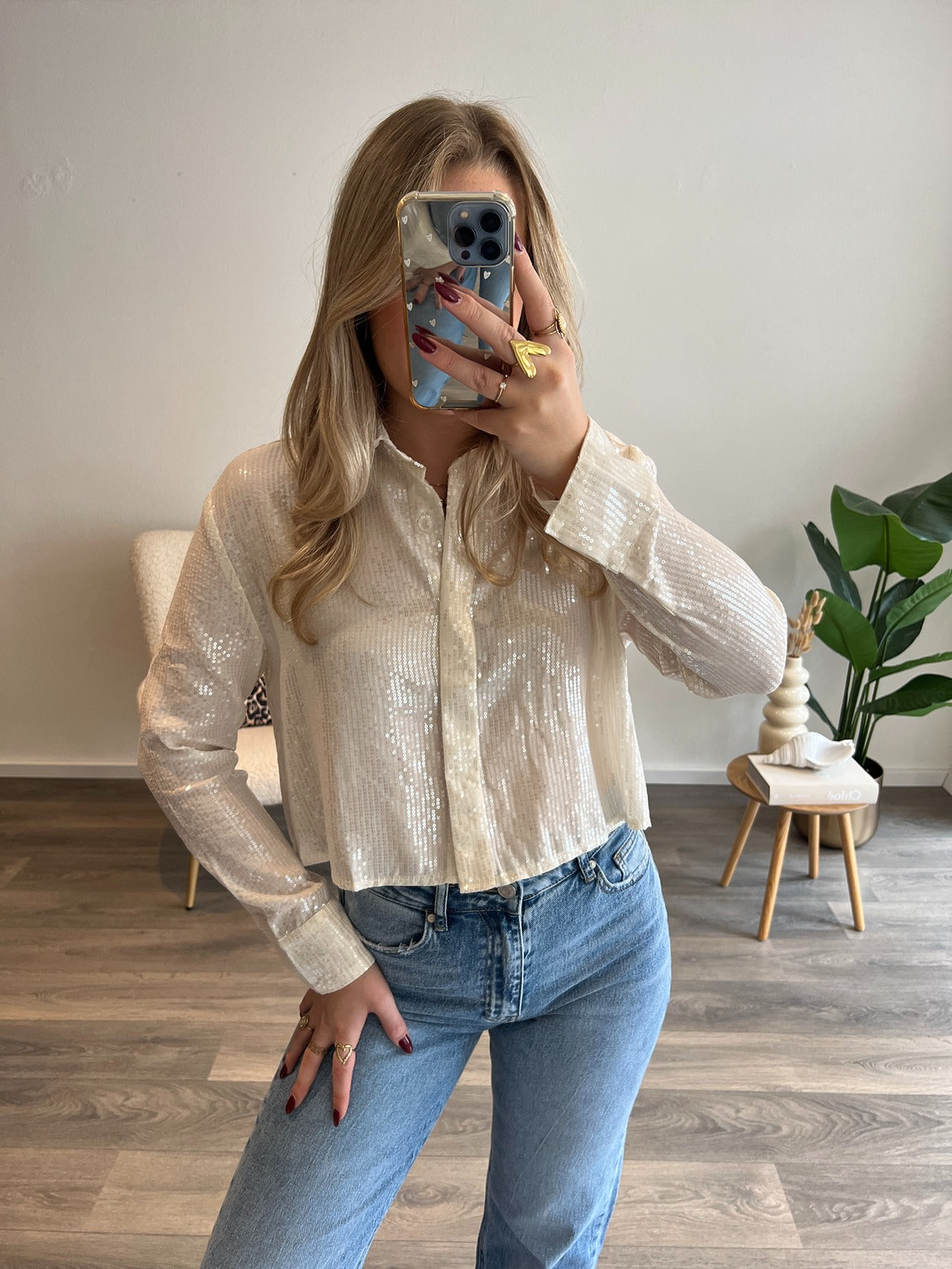 Blouse Olivia | Creme