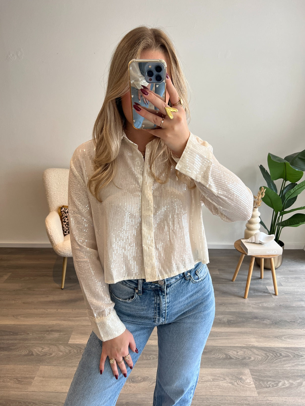 Blouse Olivia | Creme