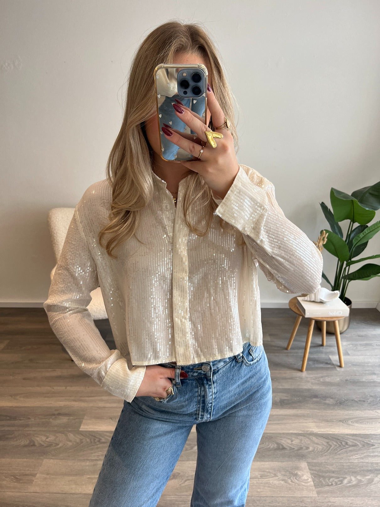 Blouse Olivia | Creme