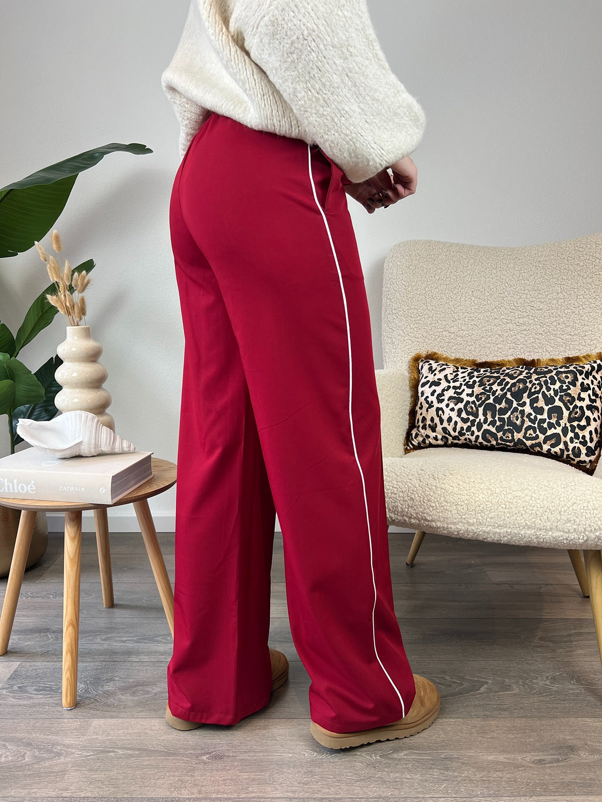 Pantalon Maya | Bordeaux